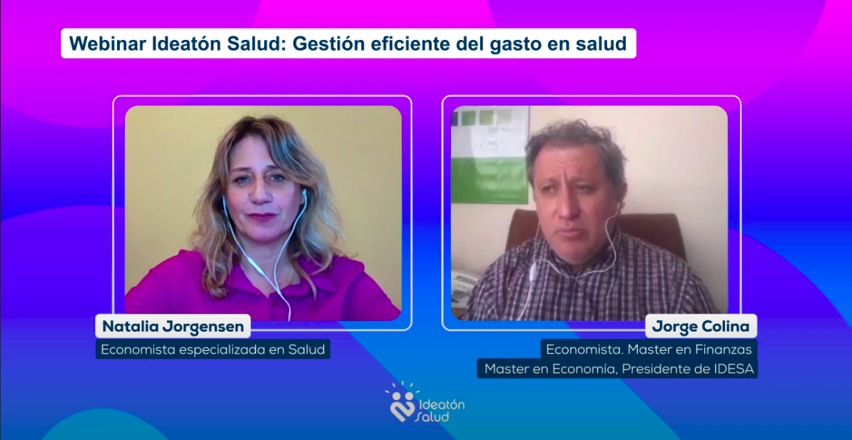 #IdeatónSalud2021 | Jorge Colina | Gestión eficiente del gasto en salud