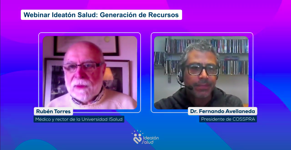 #IdeatónSalud2021 | Fernando Avellaneda | Generación de recursos
